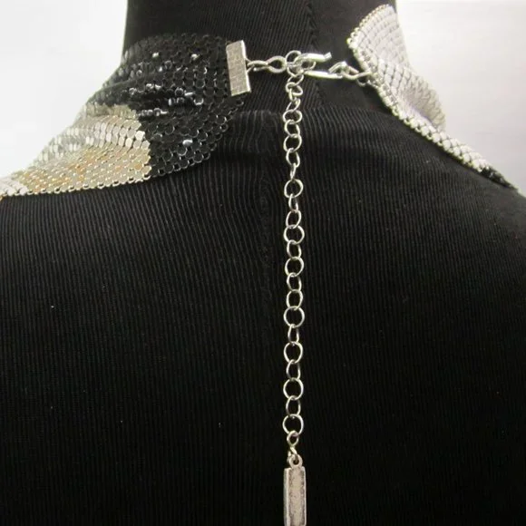 Ferrara Whiting and Davis Art Deco inspired Cowl.